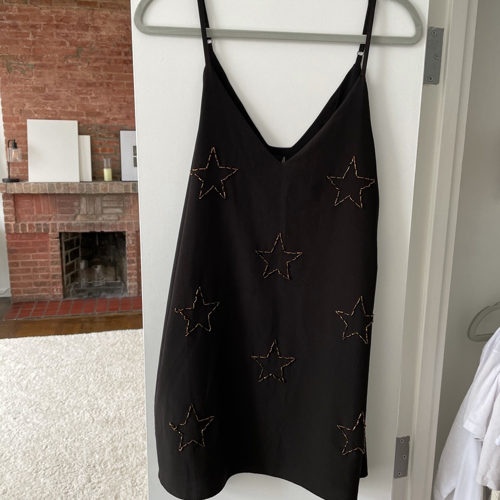 Star slip dress